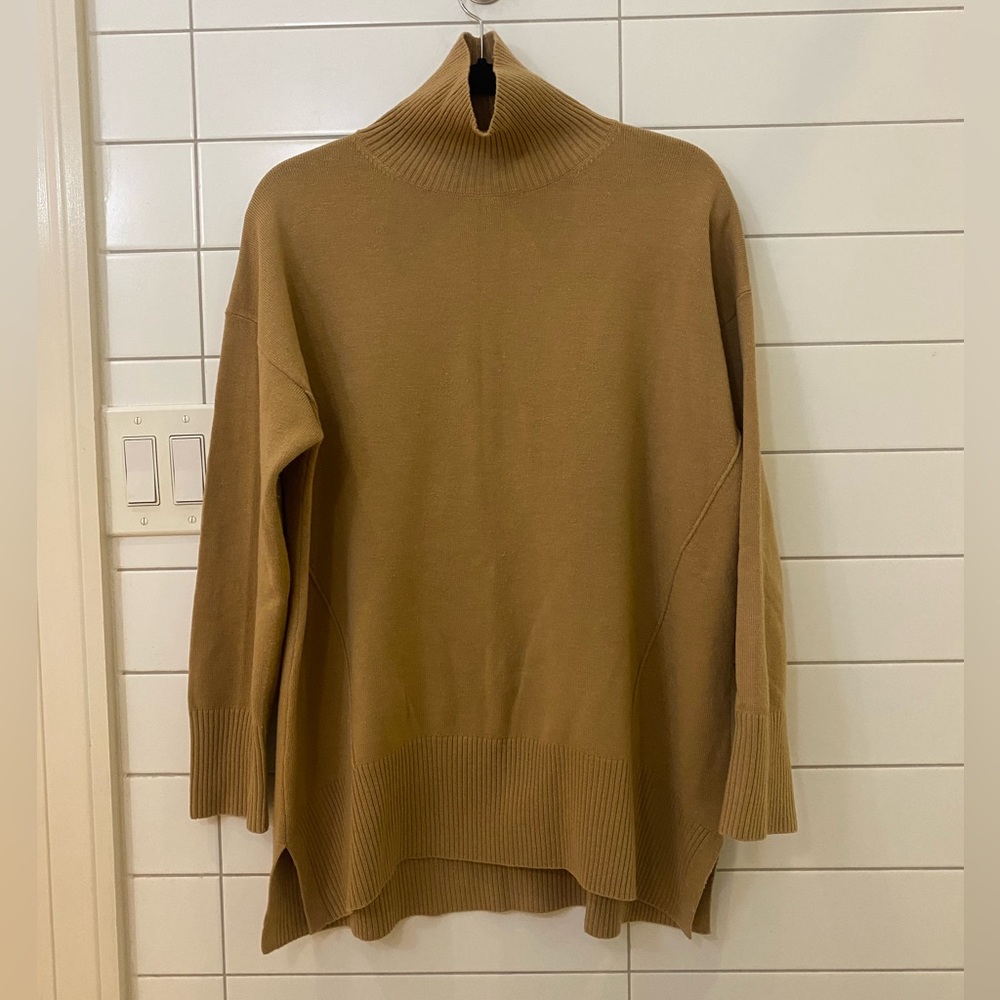 French Connection - Brown Turtleneck Sweater - Medium